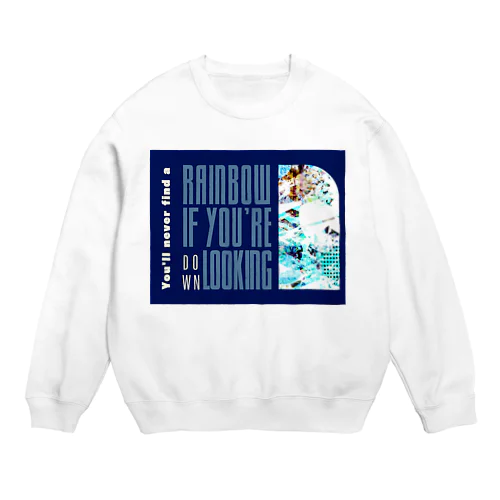 上を向いて歩こう Crew Neck Sweatshirt