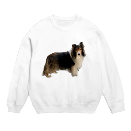 かわいい犬 Crew Neck Sweatshirt