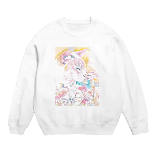 春猫 Crew Neck Sweatshirt