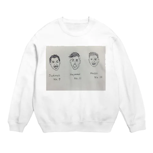 サッカー野郎♡ Crew Neck Sweatshirt