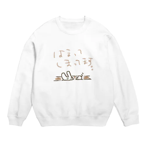 はまってしまってます。。 Crew Neck Sweatshirt