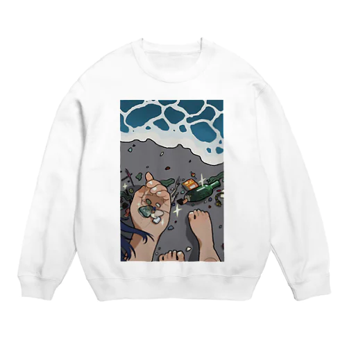 貝拾い Crew Neck Sweatshirt