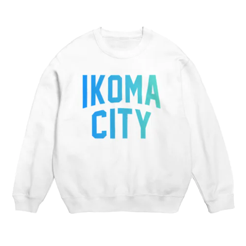 生駒市 IKOMA CITY Crew Neck Sweatshirt