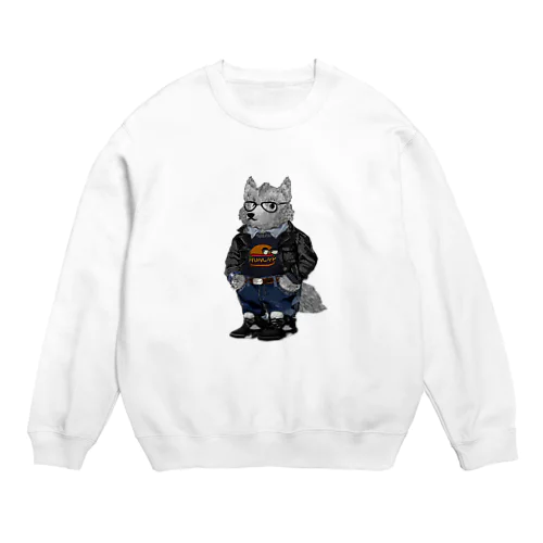 ウルフハンバーガー Crew Neck Sweatshirt