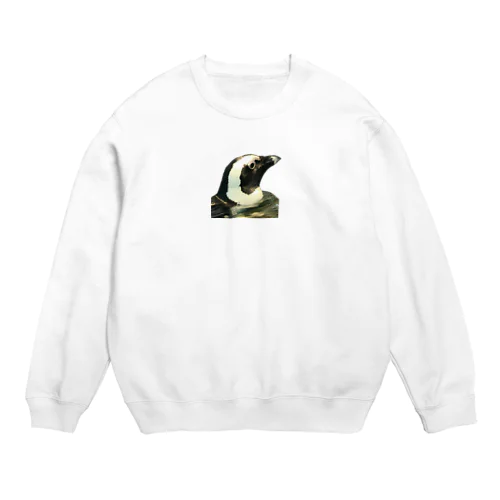 右向きペンギン Crew Neck Sweatshirt