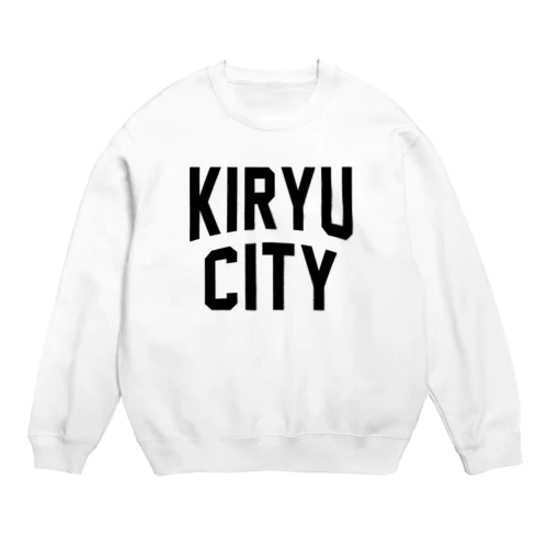 桐生市 KIRYU CITY Crew Neck Sweatshirt