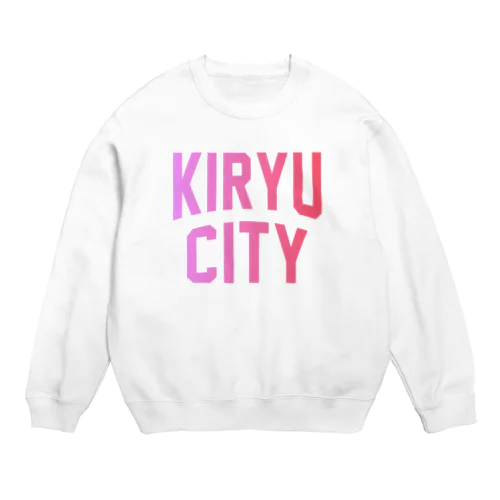 桐生市 KIRYU CITY Crew Neck Sweatshirt