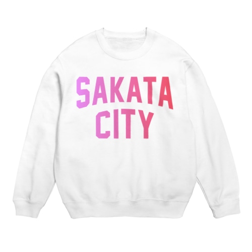 酒田市 SAKATA CITY Crew Neck Sweatshirt