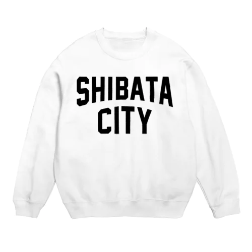 新発田市 SHIBATA CITY Crew Neck Sweatshirt