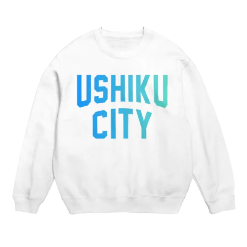 牛久市 USHIKU CITY Crew Neck Sweatshirt
