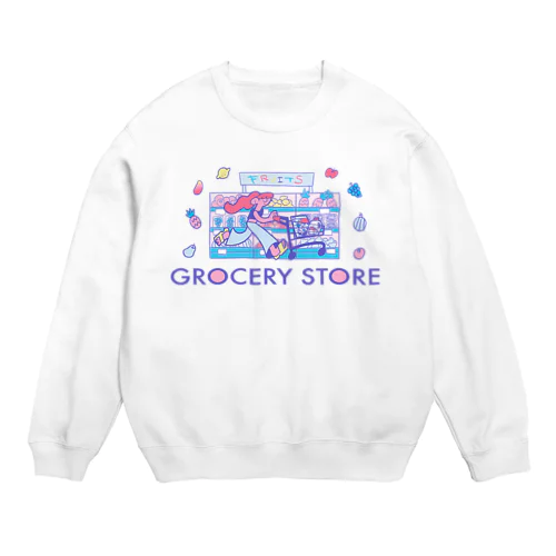 グローサリーストア Crew Neck Sweatshirt