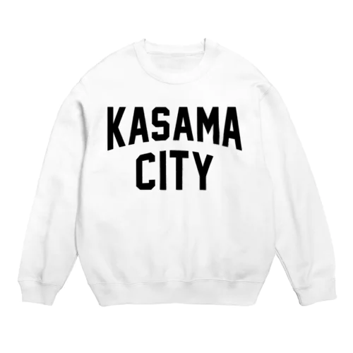笠間市 KASAMA CITY Crew Neck Sweatshirt