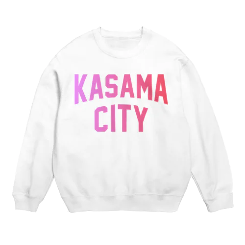 笠間市 KASAMA CITY Crew Neck Sweatshirt