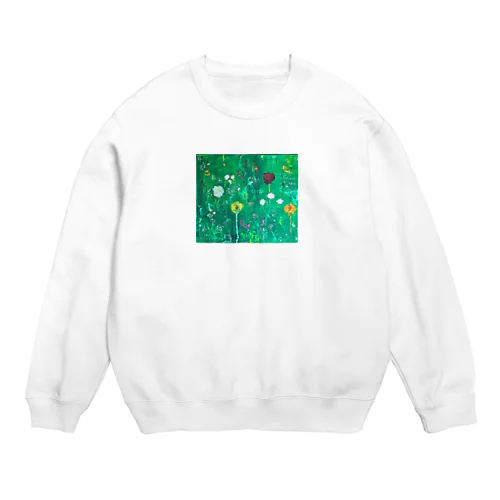 まいさんくちゅあり Crew Neck Sweatshirt