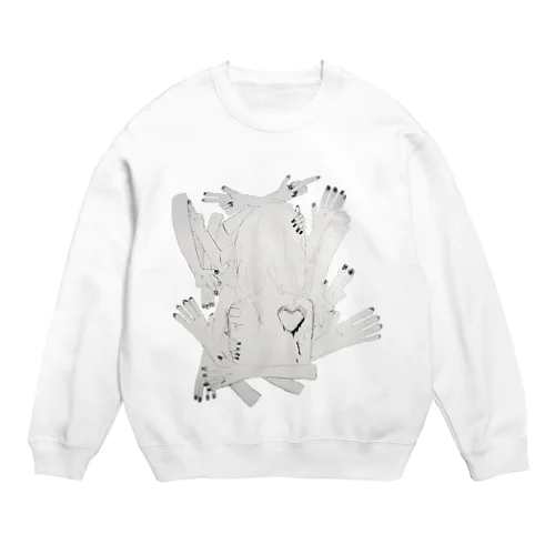 罪悪感少女 Crew Neck Sweatshirt