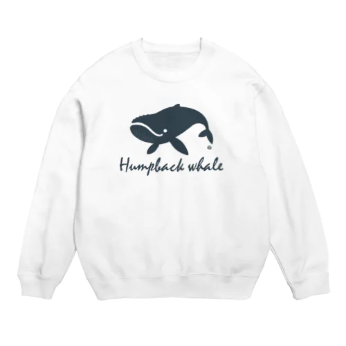 Humpback whale22 Crew Neck Sweatshirt