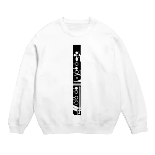 B♭くろいぼう Crew Neck Sweatshirt