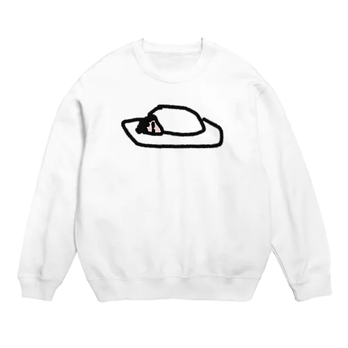 よく寝る人 Crew Neck Sweatshirt