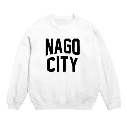 名護市 NAGO CITY Crew Neck Sweatshirt
