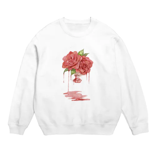 薔薇の言葉 Crew Neck Sweatshirt