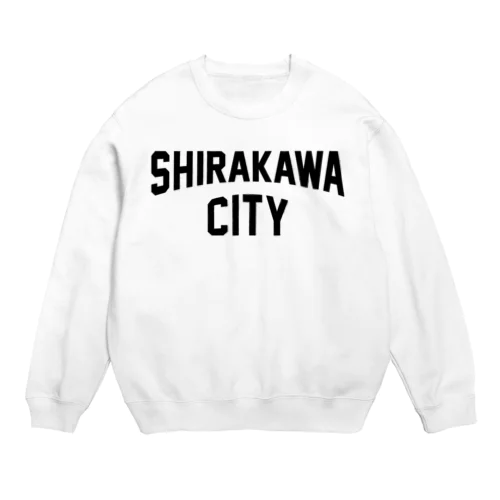 白河市 SHIRAKAWA CITY Crew Neck Sweatshirt