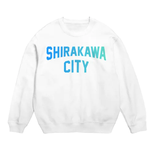 白河市 SHIRAKAWA CITY Crew Neck Sweatshirt