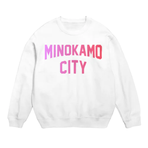 美濃加茂市 MINOKAMO CITY Crew Neck Sweatshirt