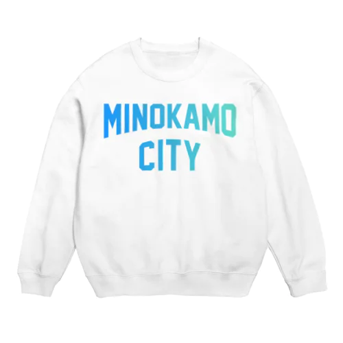 美濃加茂市 MINOKAMO CITY Crew Neck Sweatshirt