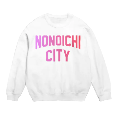 野々市 NONOICHI CITY Crew Neck Sweatshirt