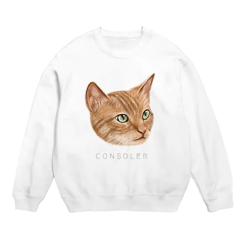 CONSOLER 猫 003 Crew Neck Sweatshirt