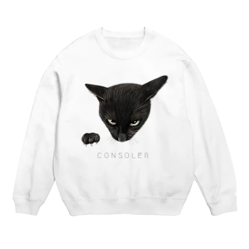 CONSOLER 猫 004 Crew Neck Sweatshirt