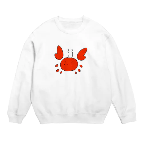 カニ Crew Neck Sweatshirt