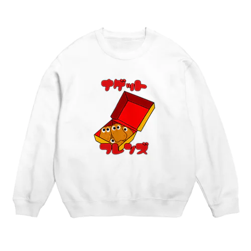 ナゲットフレンズ Crew Neck Sweatshirt