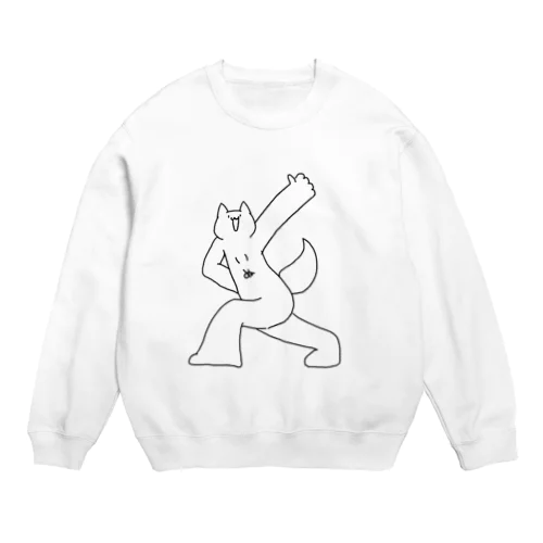 いぬあるふぁ Crew Neck Sweatshirt