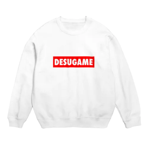 desugame デスゲーム BOX logo #0 Crew Neck Sweatshirt