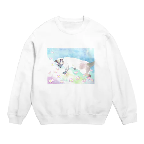 自由な心 Crew Neck Sweatshirt