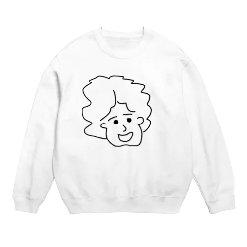 Happy blues Crew Neck Sweatshirt