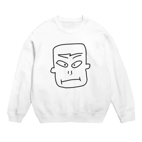 目力くん Crew Neck Sweatshirt