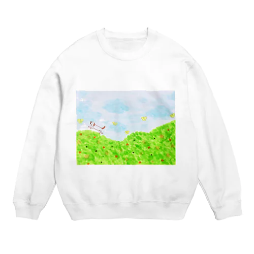 INU KAKERU Crew Neck Sweatshirt