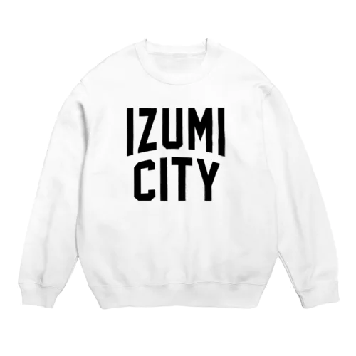 出水市 FLOOD CITY Crew Neck Sweatshirt