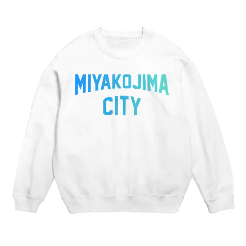 宮古島市 MIYAKOJIMA CITY Crew Neck Sweatshirt