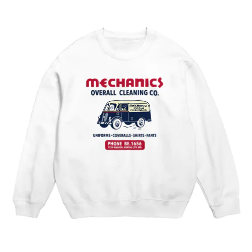 MECHANICS OVERALL CLEANING CO スウェット