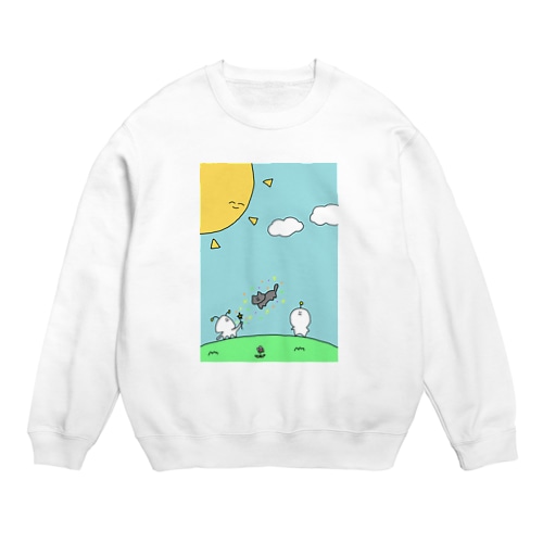 ほのぼの。 Crew Neck Sweatshirt