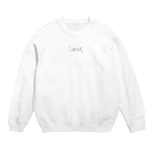 looser Crew Neck Sweatshirt