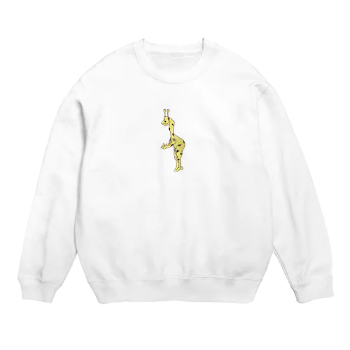 ルックス放棄主義 Crew Neck Sweatshirt