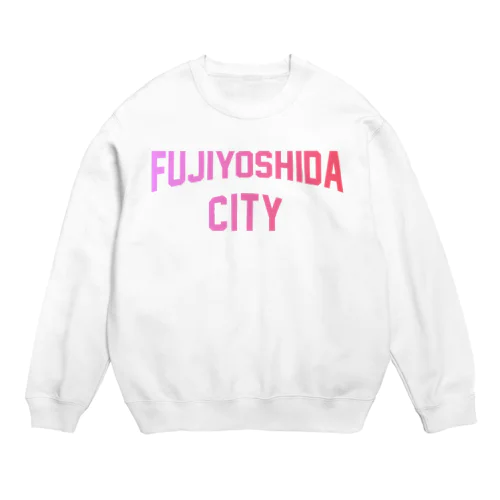 富士吉田市 FUJI YOSHIDA CITY Crew Neck Sweatshirt