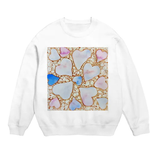 Heart of elegant Crew Neck Sweatshirt