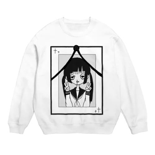 ぃぇーぃ。 Crew Neck Sweatshirt