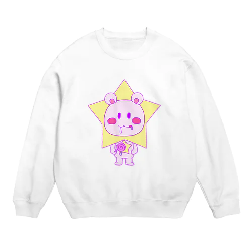 星ベア Crew Neck Sweatshirt