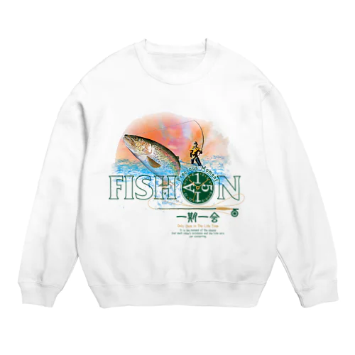 FISH ON Crew Neck Sweatshirt